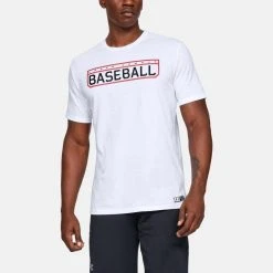 Under Armour Lockup Men’s Baseball Graphic T-Shirt: 1343257