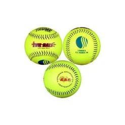 Evil Sports Trump 12” USSSA Leather Softball Classic M One Dozen: 1394795 Slowpitch Softballs
