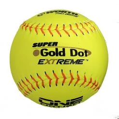 Worth Super Gold Dot Extreme “One Nation” Slowpitch Softball (Dozen): ON12CY