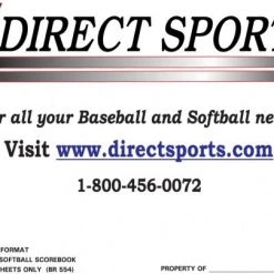 Big Red Publications Big Red Scorebook - Enlarged Print