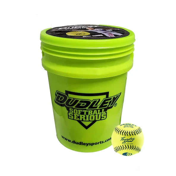 Dudley 11 Inch USSSA Fastpitch Game Softball With Bucket: 48072 Fastpitch Softballs 3 Dudley 11 Inch USSSA Fastpitch Game Softball With Bucket: 48072 Fastpitch Softballs