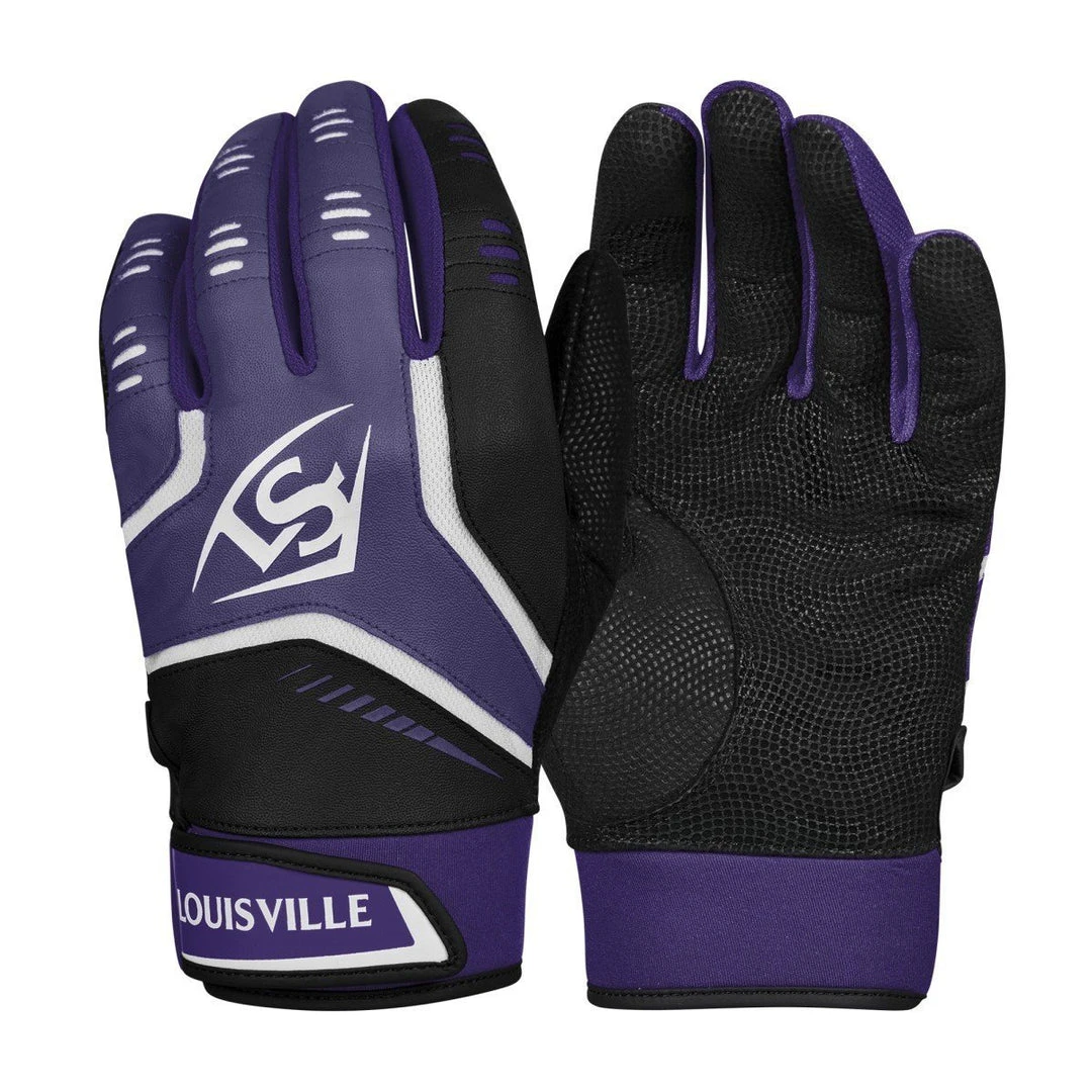 Louisville Slugger Omaha Adult Batting Gloves: WTL6103 10 Louisville Slugger Omaha Adult Batting Gloves: WTL6103