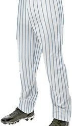 Champro Triple Crown Open Bottom Pinstripe Youth Pants: BPPINUY