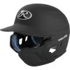 Rawlings Mach Matte Batting Helmet With Extension Flap: MACHEX Batting Helmets