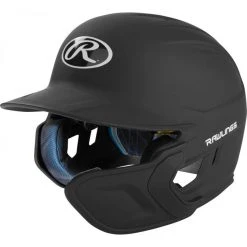 Rawlings Mach Matte Batting Helmet With Extension Flap: MACHEX Batting Helmets