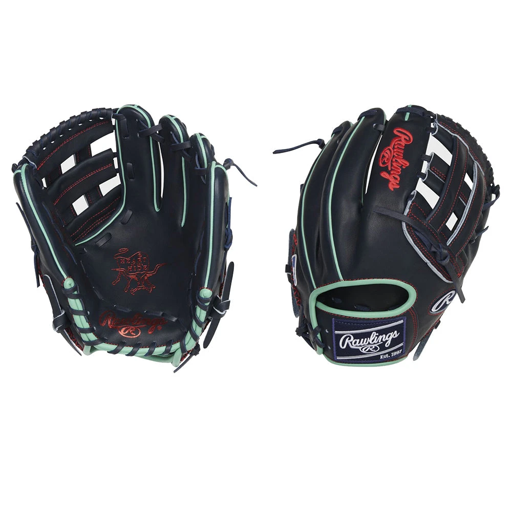 Baseball Gloves Rawlings ColorSync 6.0 Heart-of-the-Hide 12 Inch Baseball Glove: PRONA28NM 3 Baseball Gloves Rawlings ColorSync 6.0 Heart-of-the-Hide 12 Inch Baseball Glove: PRONA28NM
