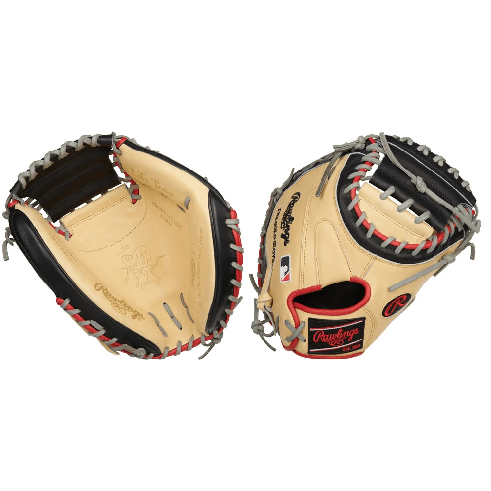 Rawlings Heart-of-the-Hide R2G Contour Fit 33” Baseball Catcher’s Mitt: PRORCM33UC Baseball Gloves 3 Rawlings Heart-of-the-Hide R2G Contour Fit 33” Baseball Catcher’s Mitt: PRORCM33UC Baseball Gloves
