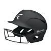 Batting Helmets Easton Prowess Solid Grip Helmet With Mask Medium/Large 2 Batting Helmets Easton Prowess Solid Grip Helmet With Mask Medium/Large