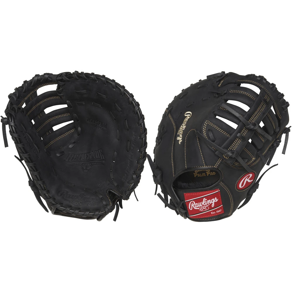 Rawlings Renegade Series 11.5” Youth Baseball First Base Mitt: R115FBM 3 Rawlings Renegade Series 11.5” Youth Baseball First Base Mitt: R115FBM