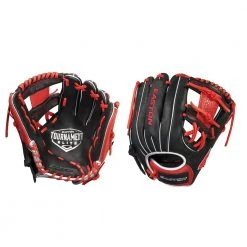 Easton Tournament Elite Transitional Size 11.5" Black/Red Baseball Glove: TE115BR
