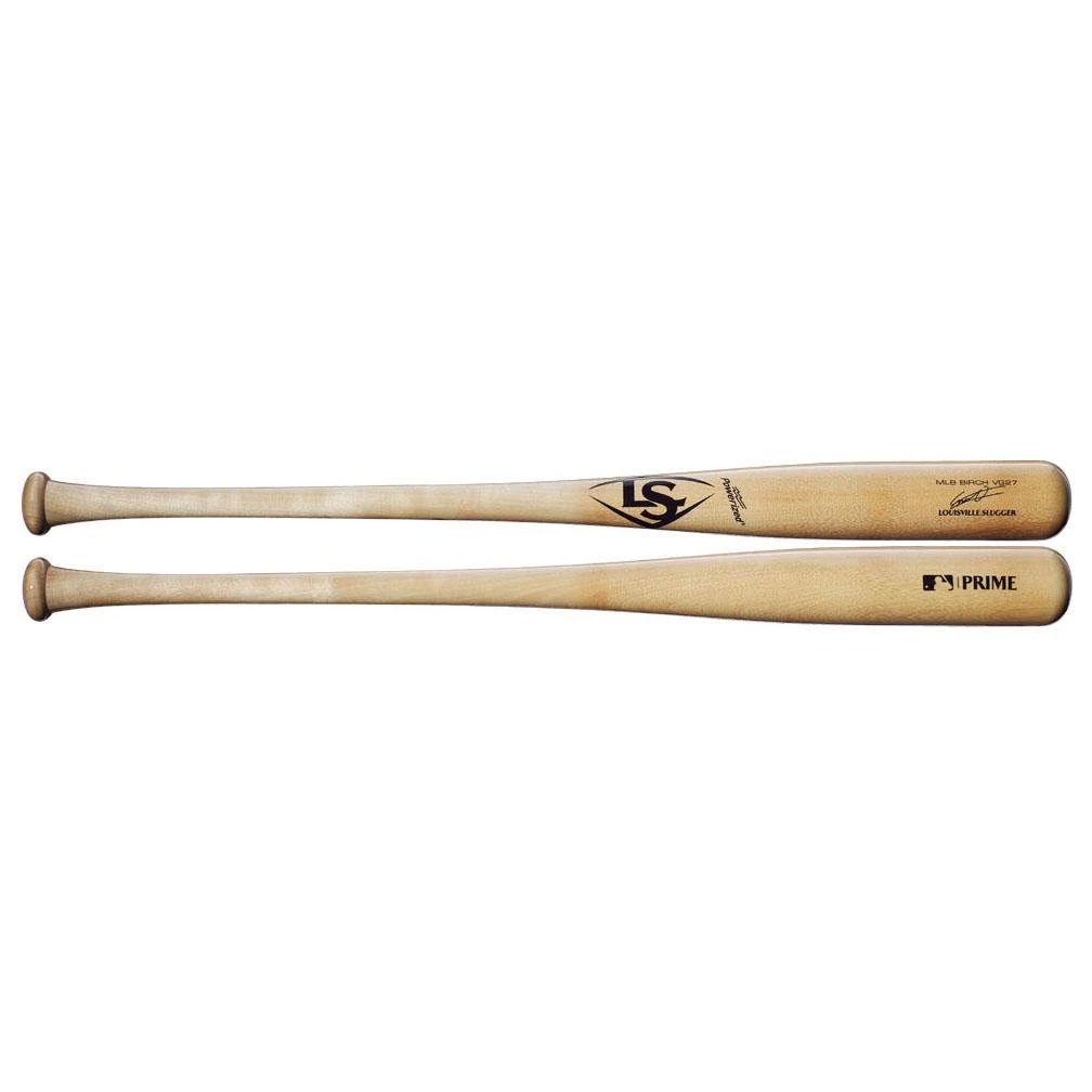 Wood Baseball Bats Louisville Slugger MLB Prime Birch VG27 Guerrero Jr Wood Baseball Bat: WBL2440010 3 Wood Baseball Bats Louisville Slugger MLB Prime Birch VG27 Guerrero Jr Wood Baseball Bat: WBL2440010