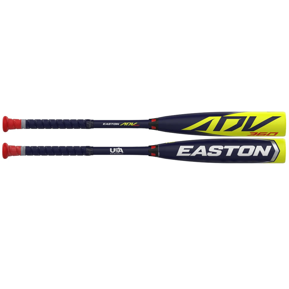 2022 Easton ADV 360™ - 10 USA Youth Baseball Bat 2 5/8”: YBB22ADV10 3 2022 Easton ADV 360™ - 10 USA Youth Baseball Bat 2 5/8”: YBB22ADV10