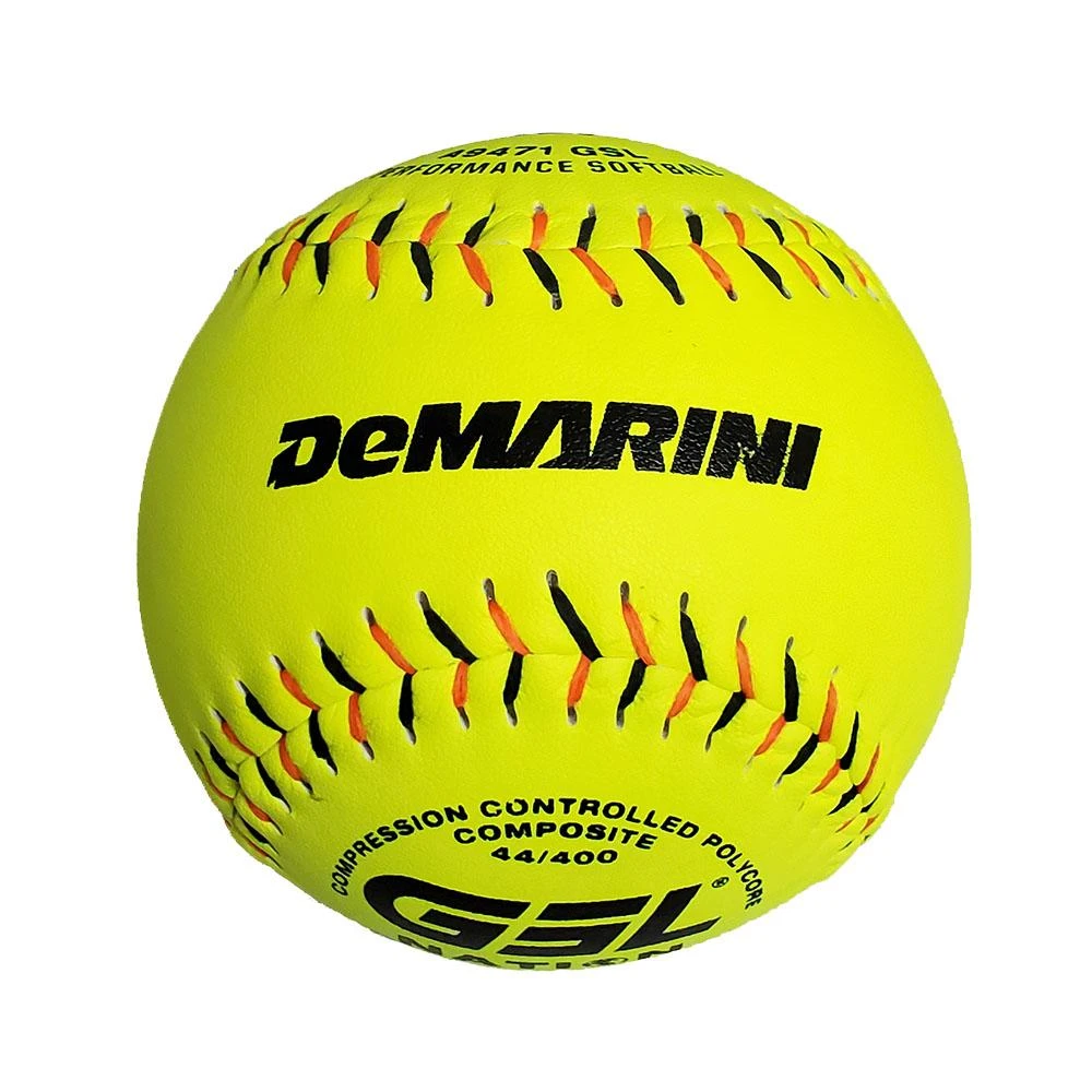 DeMarini 12” GSL Nation Slowpitch Composite Softball 44-400 (Dozen): WTA9471BGSL 3 DeMarini 12” GSL Nation Slowpitch Composite Softball 44-400 (Dozen): WTA9471BGSL