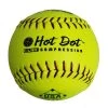 Worth Hot Dot Pro-Comp USA (ASA) Softball 12 Inch (Dozen): AHD12CY