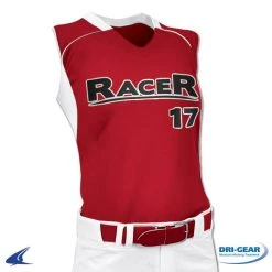 Jerseys Champro Adult Racer Back Women's Fastpitch Jersey: BS17 7 Jerseys Champro Adult Racer Back Women's Fastpitch Jersey: BS17