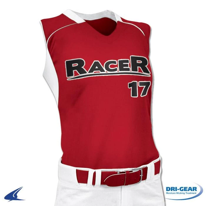 Jerseys Champro Adult Racer Back Women's Fastpitch Jersey: BS17 5 Jerseys Champro Adult Racer Back Women's Fastpitch Jersey: BS17