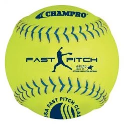 Champro USSSA 12 Inch Fast Pitch Softball - One Dozen: CSB44 Fastpitch Softballs
