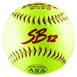 Dudley Thunder SB12T Cork USA (ASA) .44 375 Slowpitch Softball - One Dozen: 4A729Y