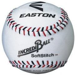 Baseballs Easton Incredi-Ball 9 Inch SoftStitch Cloth Baseball: 6020371