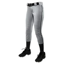Champro Women/Girl's Tournament Low Rise Piped Pants: BP11P Pants/Shorts