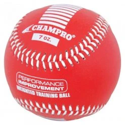 Baseballs Champro 7 Oz Weighted Training Baseball: CBB707CS