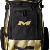 Bags 2022 Miken Freak Gold Backpack: MKMK7X-BP-GLD