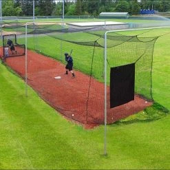 JUGS #10 Cage Twisted Knotted Polyethylene #27 Net 55 X 12 X 12: N2910 Batting Cages