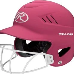 Rawlings Highlighter Fastpitch Helmet - Mask Matte: RCFHLFGM