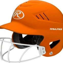 Rawlings Highlighter Fastpitch Helmet - Mask Matte: RCFHLFGM
