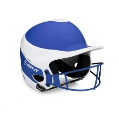 Batting Helmets Rip-It Vision Pro Two Tone Matte Softball Batting Helmet: VP2TM
