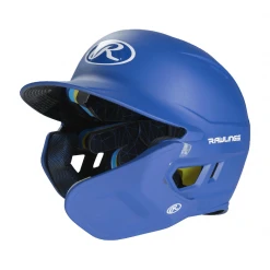 Batting Helmets Rawlings Mach Adjust Junior Matte Baseball Batting Helmet With Adjustable Face Guard: MA07J