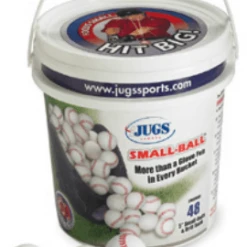 JUGS White Small Balls With Bucket 4 Dozen
