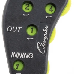 Umpire Gear Champion Plastic 4 Wheel Standard Optic Yellow Umpire Indicator