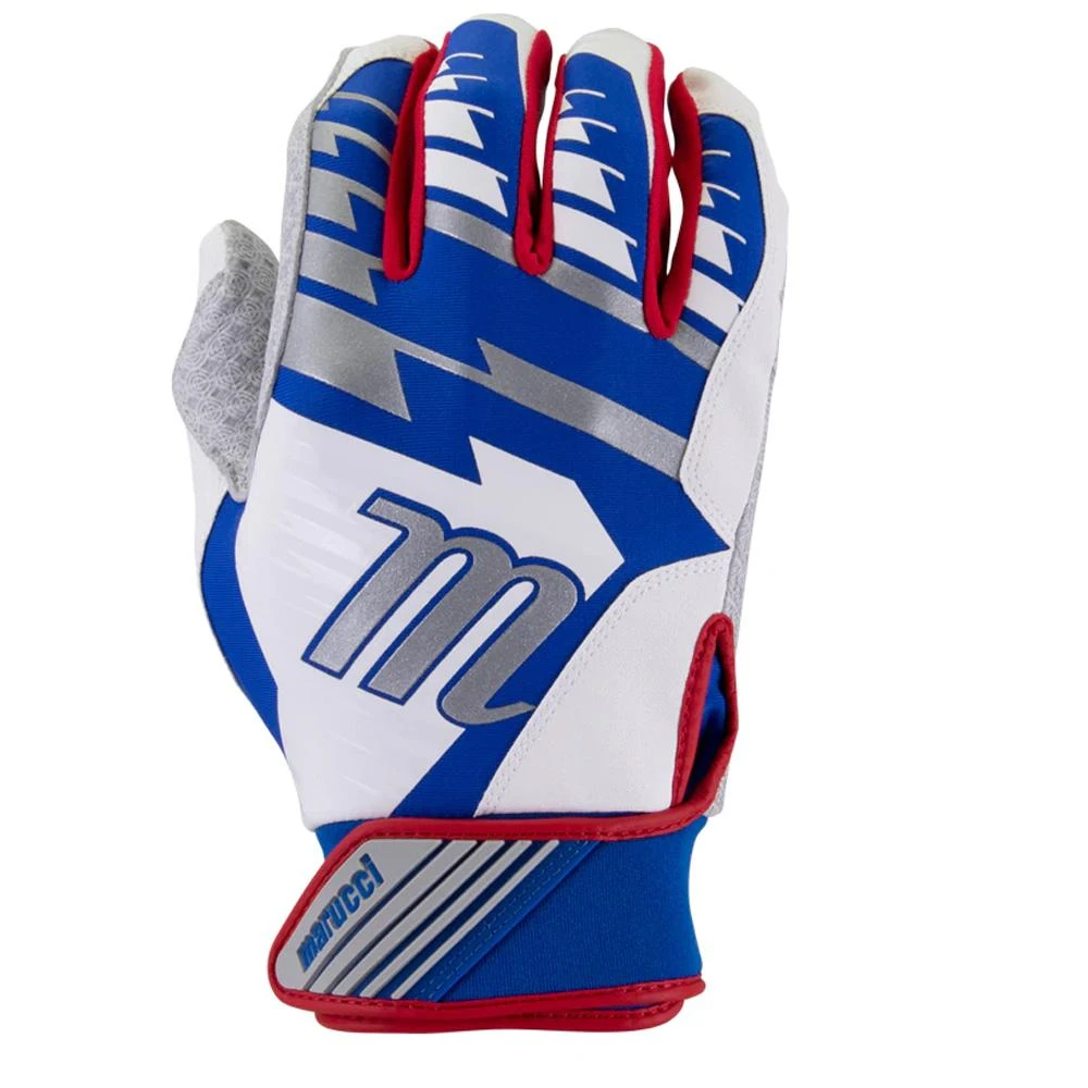 Marucci Tesoro Baseball Batting Gloves Adult: MBGTSRO 5 Marucci Tesoro Baseball Batting Gloves Adult: MBGTSRO