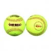 Slowpitch Softballs Evil Sports Trump 11” ASA Leather Softball .52-300 - One Dozen: 1397416