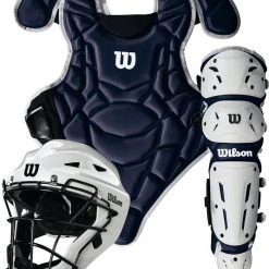 Wilson Sporting Goods Wilson EZ Gear 2.0 Youth Baseball Catcher’s Set Size S/M: WB572020 Catcher's Sets