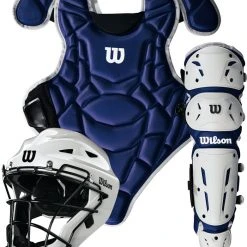 Wilson Sporting Goods Catcher's Sets Wilson EZ Gear 2.0 Youth Baseball Catcher’s Set Size L/XL: WB572020