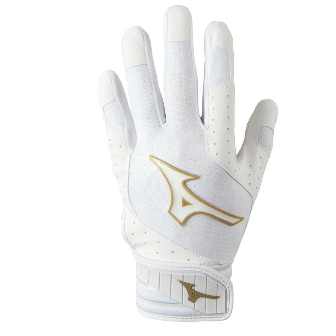 Mizuno Finch Women's Softball Padded Batting Gloves - Adult 3 Mizuno Finch Women's Softball Padded Batting Gloves - Adult
