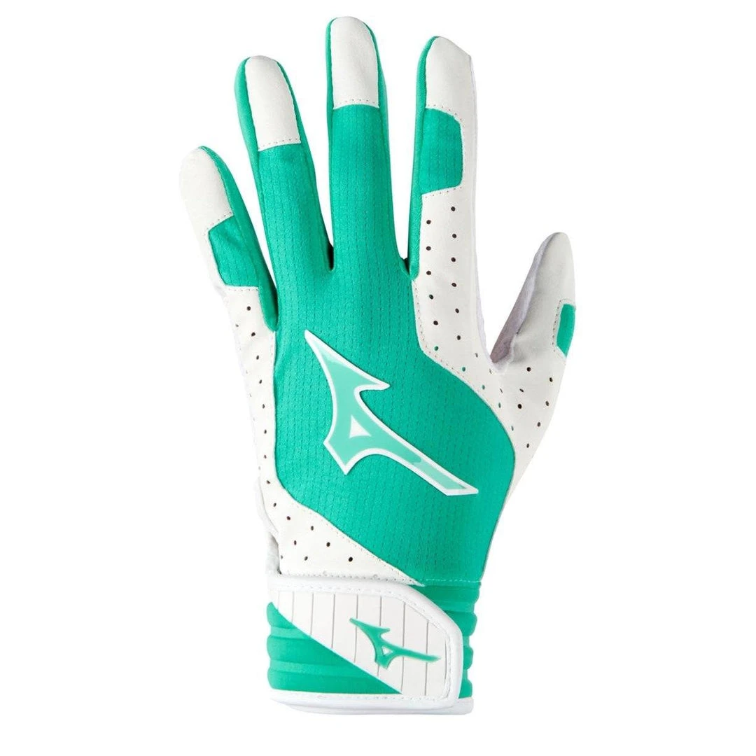 Mizuno Finch Women's Softball Padded Batting Gloves - Adult 4 Mizuno Finch Women's Softball Padded Batting Gloves - Adult