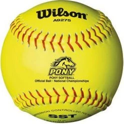 Wilson Sporting Goods Wilson 11" Pony League Polycore Fastpitch Softball A9275BSST : One Dozen