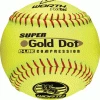 Worth WSL Synthetic Slowpitch 12 Inch Softball (Dozen): YS44WSLS