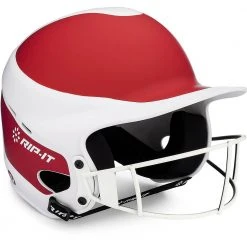 Batting Helmets Rip-It Vision Pro Two Tone Matte Softball Batting Helmet: VP2TM
