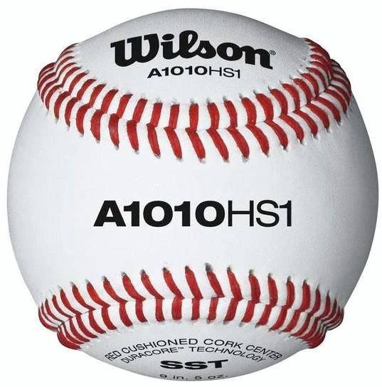 Wilson Sporting Goods Wilson A1010BHS1SST High School NFHS Baseball (Dozen): A1010BHS1SST Baseballs 3 Wilson Sporting Goods Wilson A1010BHS1SST High School NFHS Baseball (Dozen): A1010BHS1SST Baseballs